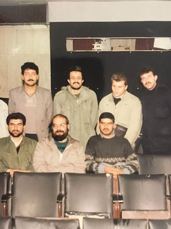 Together with theater students in 1993